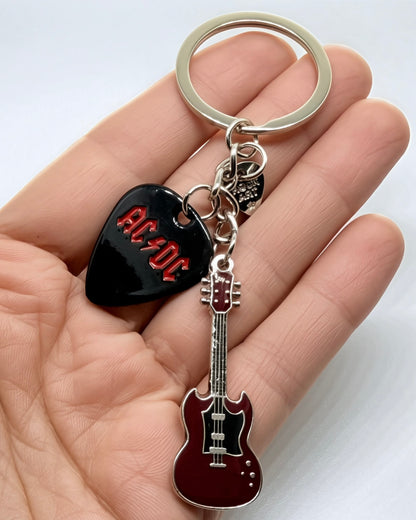 Llavero AC/DC + Guitarra
