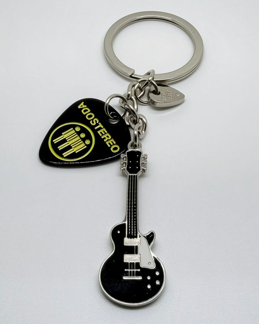 Llavero Soda Stereo + Guitarra