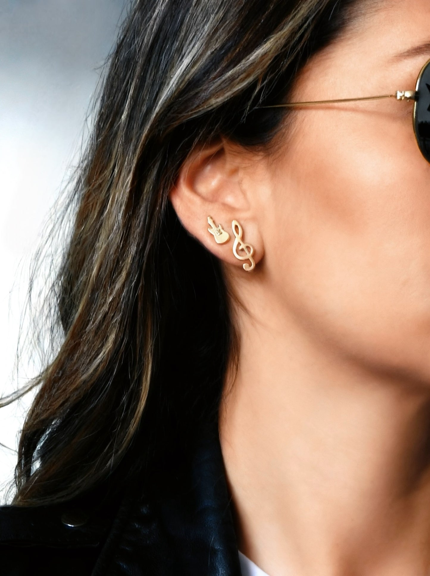 Topos Guitarra Mini Oro